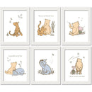 Lambs & Ivy Disney Storytime Pooh Unframed Wall Art Image 3