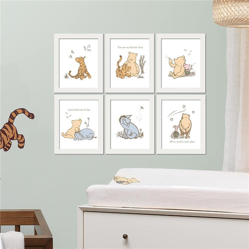 Lambs & Ivy Disney Storytime Pooh Unframed Wall Art Image 5