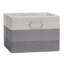 Lambs & Ivy - Gray Ombre Foldable Storage Bin Image 1