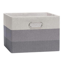 Lambs & Ivy - Gray Ombre Foldable Storage Bin Image 1