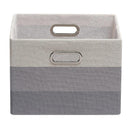 Lambs & Ivy - Gray Ombre Foldable Storage Bin Image 2