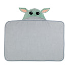 Lambs & Ivy Hooded Baby Bath Towel, The Child Yoda Image 4