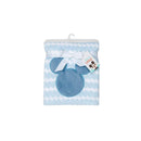 Lambs & Ivy Light Blue Mickey Mouse Baby Blanket Image 9