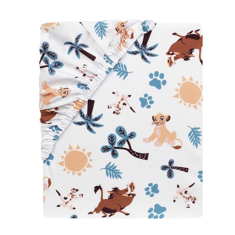 Lambs & Ivy - Lion King Adventure Fitted Crib Sheet Image 4