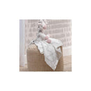 Lambs & Ivy Lux Minky Gray Marble Baby Blanket Image 11