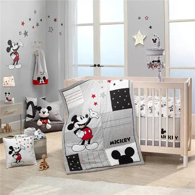 Lambs & Ivy - 3Pk Disney Baby Magical Mickey Mouse Crib Bedding Set Image 1