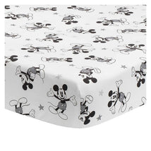 Lambs & Ivy Magical Mickey Mouse Crib Fitted Sheet Image 1