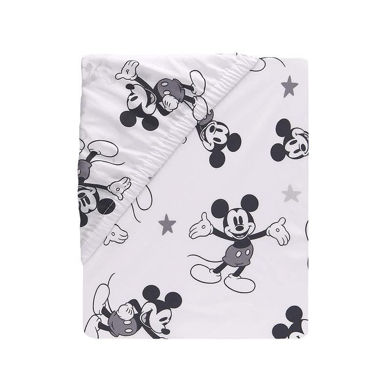 Lambs & Ivy Magical Mickey Mouse Crib Fitted Sheet Image 3