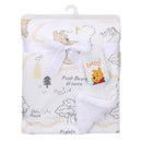 Lambs & Ivy Minky Sherpa Baby Blanket, Winnie and the Pooh Image 4