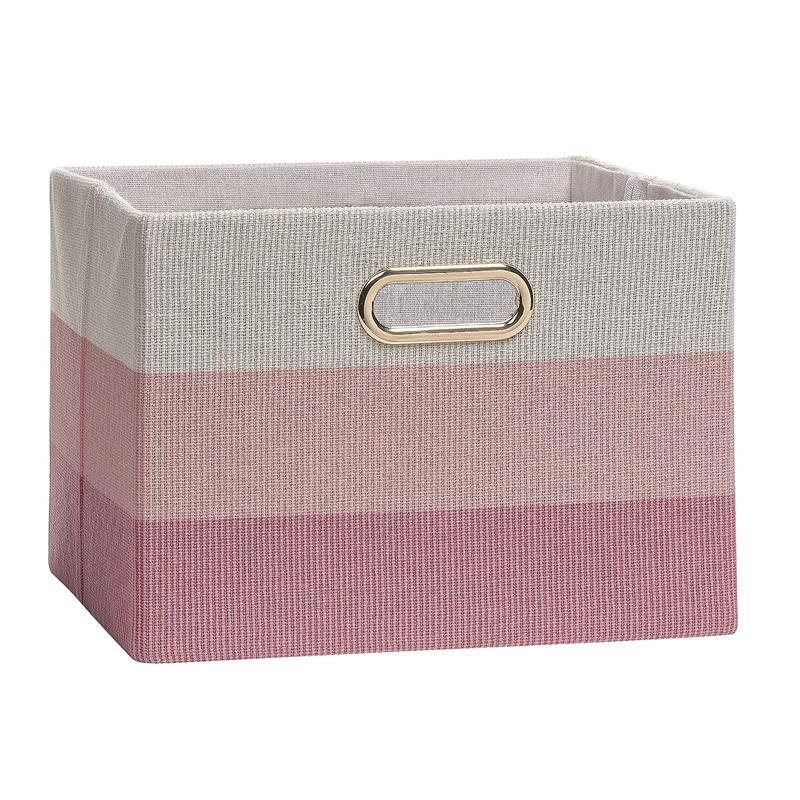Lambs & Ivy - Pink Ombre Foldable Storage Container Image 1
