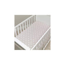 Lambs & Ivy Polka Dots Baby Crib Fitted Sheet Image 3