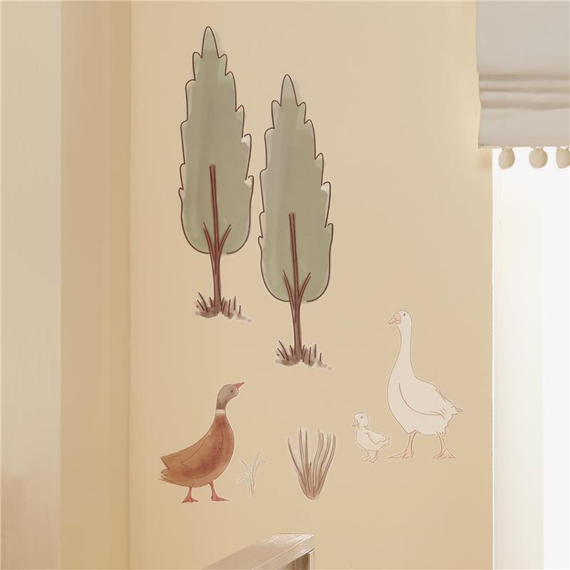 Lambs & Ivy Signature Bunny Hop Woodland Trees/Duck Wall Decals/Stickers Image 5