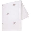 Lambs & Ivy - Signature Elephant Creamy White Linen Image 2