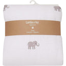 Lambs & Ivy - Signature Elephant Creamy White Linen Image 3