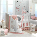 Lambs & Ivy - Signature Heart to Heart Soft Pink Decorative Pillow Image 2