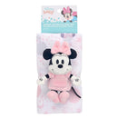 Lambs & Ivy Swaddle Blanket & Plush Toy Gift Set, Minnie Mouse Image 4