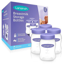 Lansinoh - 4Pk Breastmilk Storage Bottles Image 1