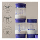 Lansinoh - 4Pk Breastmilk Storage Bottles. Image 6