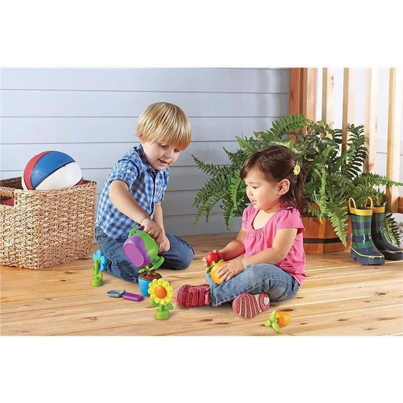 Learning Resources New Sprouts Grow It! Toddler Gardening Set, Outdoor Toys, Pretend Play, 9 Pieces Image 5