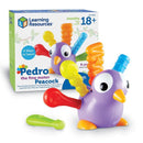 Learning Resources - Pedro The Fine Motor Peacock Image 3