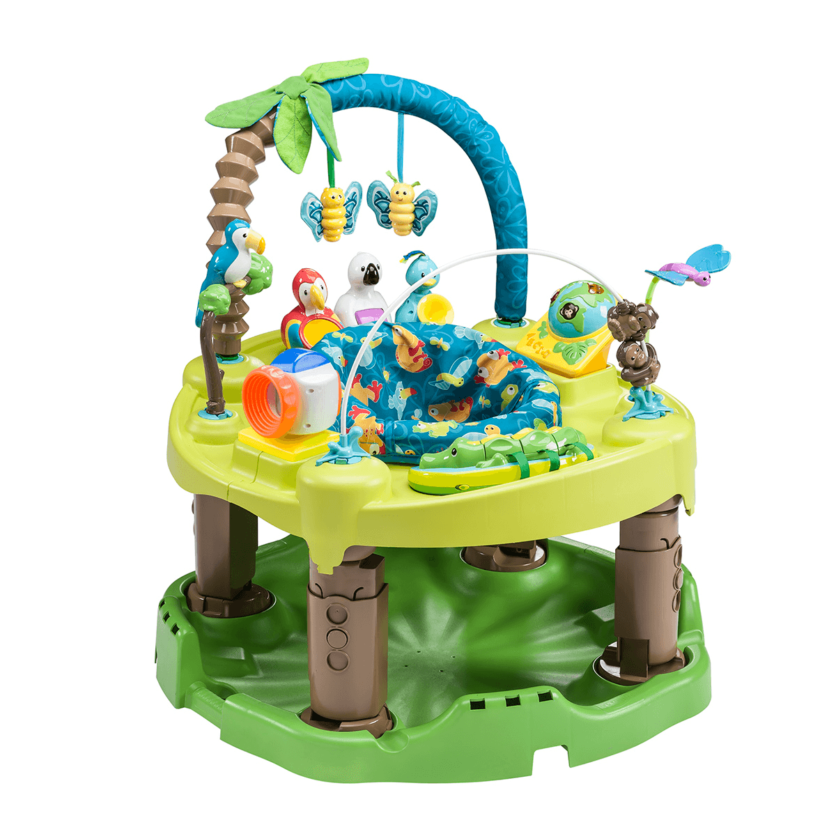 Life In The Amazon Triple Fun Bouncing Activity Saucer - MacroBaby