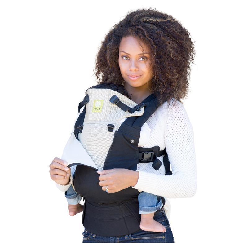 Lílle - Complete All Seasons Baby Carrier, Black and Camel Image 1