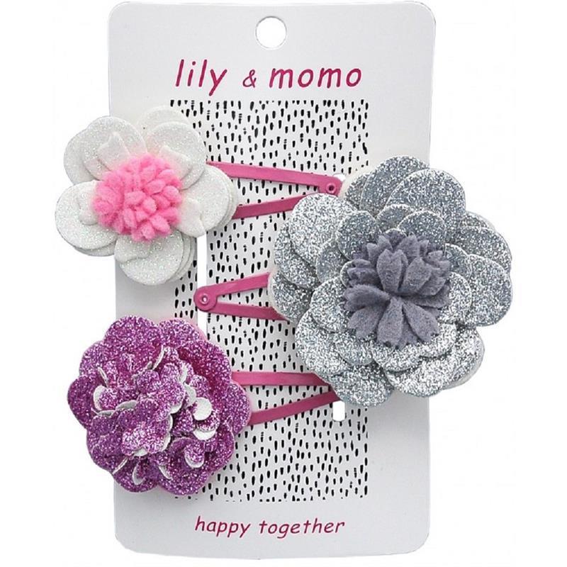 Lily & Momo - Magic Sparkle Flower Trio Image 1