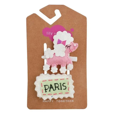 Lily & Momo Paris Poodle Hair Clip Image 1