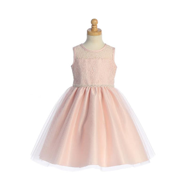 strapless open back dress Fiori Short Bright Pink Tulle Tiered Midi Dress S main image 1