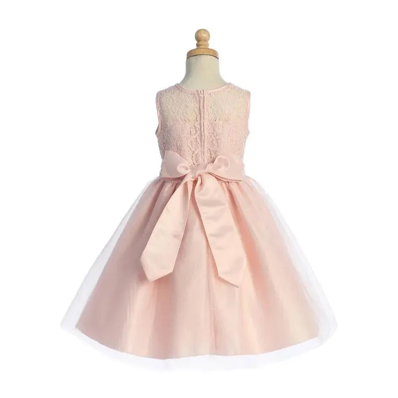 Lito - Baby Girl Lace & Tule Blush Image 2