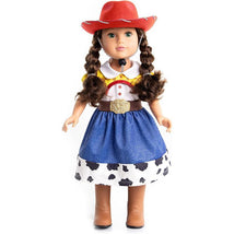 Little Adventures - Doll Dress Cowgirl With Hat Image 1