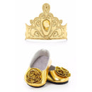Little Adventures Doll Shoes and Tiara, Gold Image 1