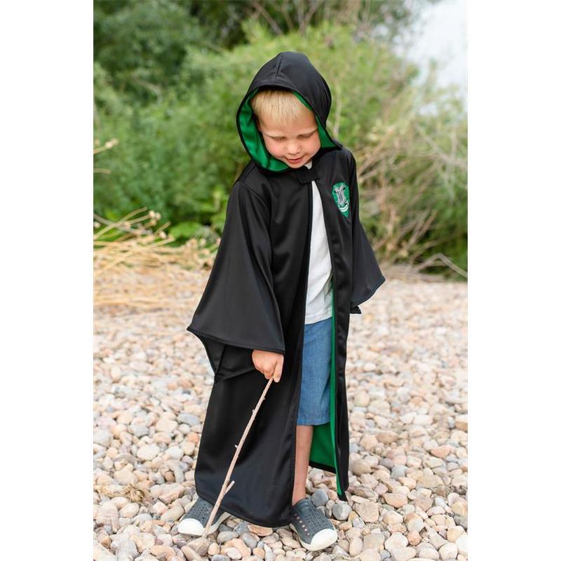  Little Adventures - Green Hooded Wizard Robe S/M Image 4