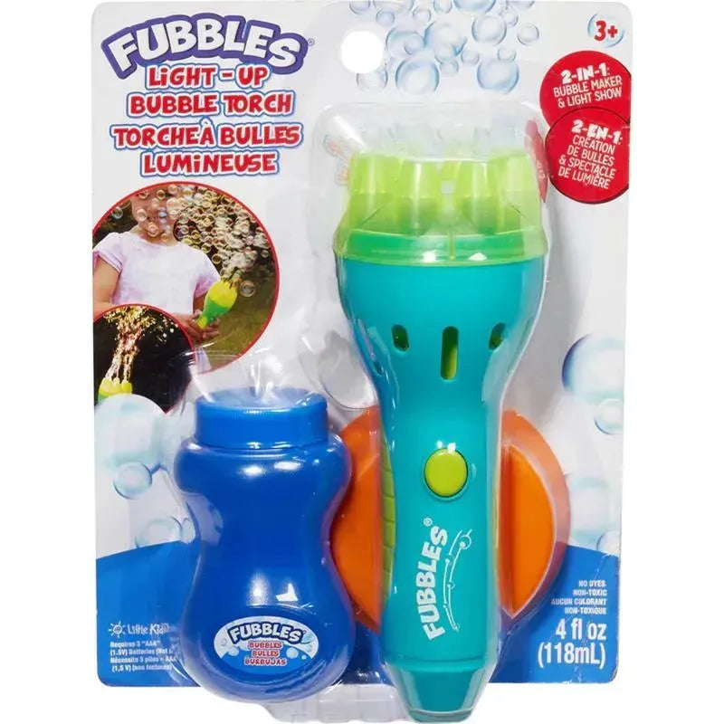 Little Kids - Fubbles Light-Up Bubble Torch Image 1