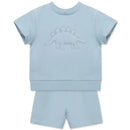 Little Me - 2Pk Baby Boy Dino Short Set Image 3