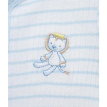 Little Me - 2Pk Safari Baby Boy Romper Blue Image 2