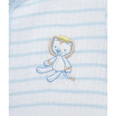 Little Me - 2Pk Safari Baby Boy Romper Blue Image 2