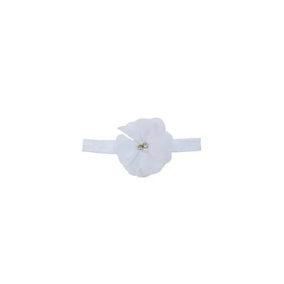 Little Me 3pk Baby Girl Head wraps White Image 2