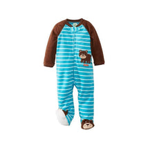 Little Me - Baby Boy Bear Blanket Fleece Brown Image 1