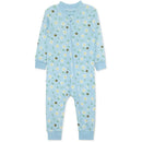Little Me - Baby Boy Daisy Zip Front Pajama Image 1