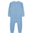 Little Me - Baby Boy Dino Zip Front Pajama Image 2