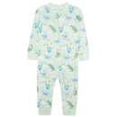 Little Me - Baby Boy Dragon Zip Front Pajama Image 1