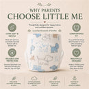 Little Me Baby Diapers | Puppy | Size 2 | Soft, Absorbent & Gentle on Skin Image 5