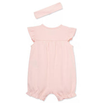 Little Me - Baby Girl Ladybug Romper, Pink Image 2