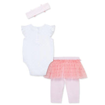 Little Me - Baby Girl Strawberry Check Set Infant,Tunic W/Leggings Image 2