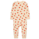 Little Me - Baby Girl Strawberry Zip Front, Pink Image 3