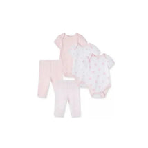 Little Me - Bodysuit Pant Set Wispy 5 Pc, Pink Image 1