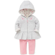 Little Me Bountiful Jacket Set - Pink.