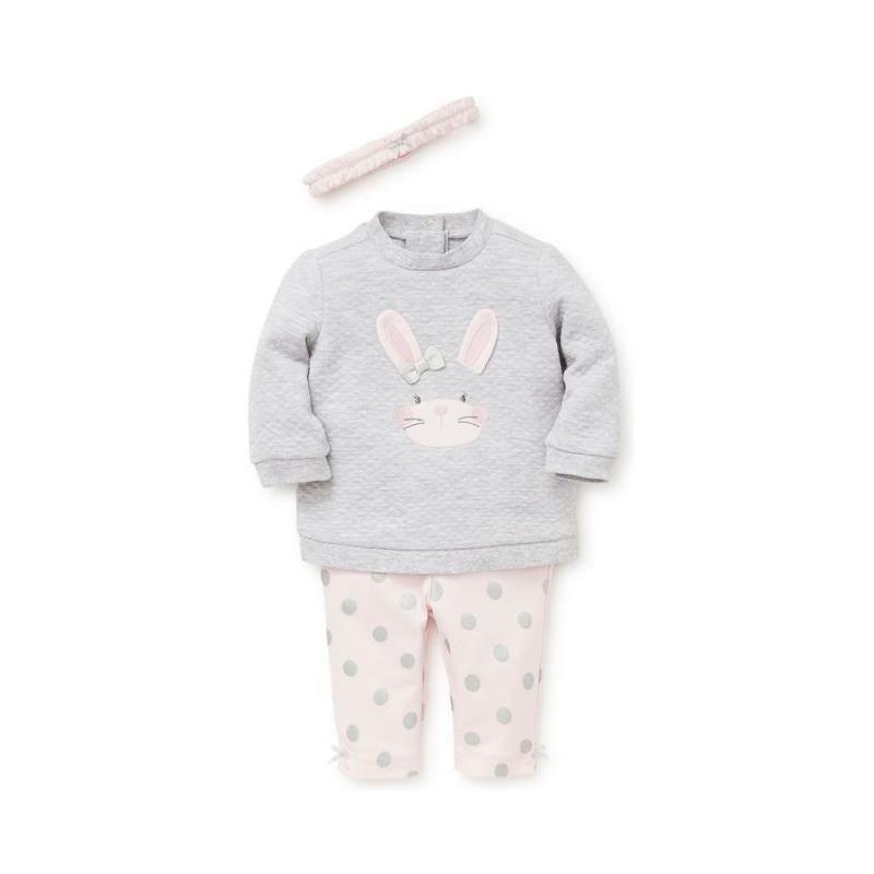 Little Me Bunny Sweatshirt Set Image 2