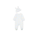 Little Me - Easter Bunny Footie & Hat Set, White Image 2